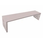 Axess industries banc et banquette design en acier type banquette