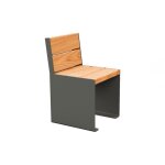 Axess industries banc et banquette moderne en bois type banc long. 450 mm
