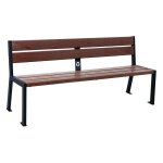 Axess industries banc et banquette en plastique recycl� type banc nbre de lames 5 . . .
