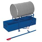 Axess industries basculeur de fts 200 l avec barre de levage et cuve de rtention