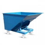 Axess industries benne auto - basculante sur roues nylon volume 1500 l charge 2000 kg