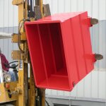 Axess industries bennes pour chariot retourneur volume 1000 l