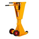 Axess industries b�quille de s�curit� plate pour remorque haut. lev�e min. / max. 1000 � 1300. . .