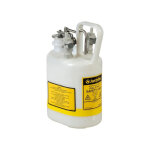 Axess industries bidon  dchets de scurit en plastique capacit 4 l raccord plastique