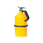 Axess industries bidon de s�curit� en t�le d'acier avec robinet doseur capacit� 5 l