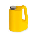 Axess industries bidon de transport en plastique avec bouchon � vis capacit� 1 l