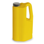 Axess industries bidon de transport en plastique avec bouchon � vis capacit� 2 l