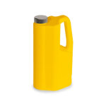 Axess industries bidon de transport en plastique avec bouchon � vis capacit� 2 l