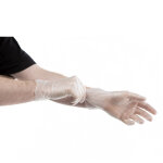 Axess industries bo�te de 100 gants jetables en vinyle poudr� taille l
