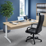 Axess industries bureau fonctionnel avec voile de fond dim. plateau lxp 160 x 80 mm r�f. . . .