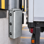 Axess industries butoir de quai galvanis� avec amortisseur caoutchouc type avec rehausse 200. . .