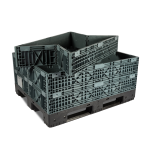 Axess industries caisse palette modulaire dmontable 1200 x 800 nbre de rhausses 4