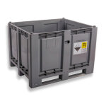 Axess industries caisse palette plastique certifi�e adr et un 1200 x 1000