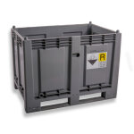 Axess industries caisse palette plastique certifie adr et un 1200 x 800 semelles type de. . .