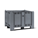 Axess industries caisse palette plastique pleine 1200 x 800 certifi� alimentaire pi�tement 3. . .