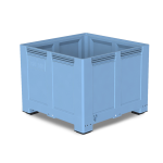Axess industries caisse palette plastique pleine renforc�e gd volume 1200 x 1200 pieds . . .