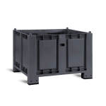 Axess industries caisse palette plastique recycl� 1200 x 800 pi�tement 4 pieds