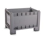 Axess industries caisse palette plastique recycl� l�g�re 1000 x 700 pi�tement 4 pieds