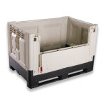 Axess industries caisse palette pliable smartbox avec trappe d'accs 1200 x 800