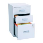 Axess industries caisson de bureau eco nbre de tiroirs 2 (1 profond et 1petit)