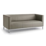 Axess industries canap d'accueil en tissu enduit nbre de places 2