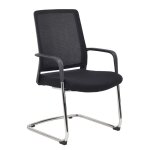 Axess industries chaise de bureau design avec accoudoirs