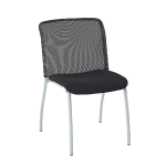 Axess industries chaise empilable dossier maille