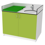 Axess industries change compact avec vasque