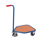 Axess industries chariot col de cygne avec plateau bois