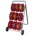 Axess industries chariot - d�rouleur pour 9 couronnes de fils