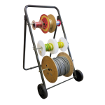 Axess industries chariot - drouleur pour bobines - repliable