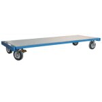Fimm chariot industriel type embase position roues rectangle long. utile. . .