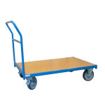 Axess industries chariot de manutention robuste � dossier amovible dim. utile lxl 1200 x 800 mm
