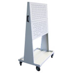 Axess industries chariot  panneaux  fentes vides pour bacs  becs panneaux  fentes 4