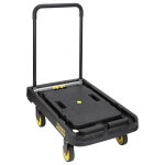 Axess industries chariot plateforme repliable avec roues escamotables