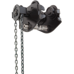 Axess industries chariot porte - palans � cha�ne �conomique cmu 500 kg larg. fer 50 - 160 mm