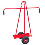Fimm chariot porte - panneaux � poign�es fixes mati�re roues pneumatique