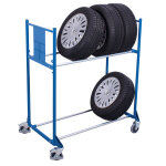 Axess industries chariot ou rack pour pneus type chariot