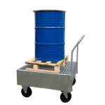 Axess industries chariot de r�tention acier 1 f�t finition galvanis�e � froid