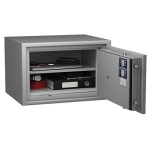 Axess industries coffre - fort ignifuge 1h classe 1 - serrure � code dim. ext. hxlxp 379 x 589. . .