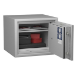 Axess industries coffre - fort ignifuge 1h classe 1 - serrure � code dim. ext. hxlxp 380 x 463. . .