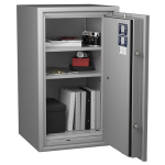 Axess industries coffre - fort ignifuge 1h classe 1 - serrure � code dim. ext. hxlxp 775 x 463. . .