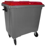 Axess industries conteneur poubelle 770l modle tourillons plastique