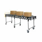 Axess industries convoyeur � rouleaux flexible et mobile