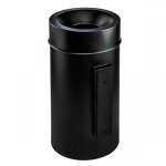 Axess industries corbeille anti - feu murale coloris blanc