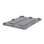 Axess industries couvercle pour caisse palette plastique pliable smartbox 1200x1000