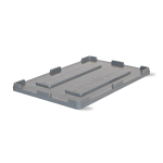 Axess industries couvercle pour caisse palette plastique pliable smartbox 1200x800