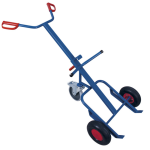 Axess industries diable 3 roues pour fts mtalliques matire roues caoutchouc plein