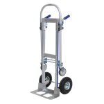 Axess industries diable chariot repliable en aluminium type de roues pneumatiques