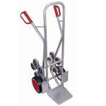 Axess industries diable escalier en aluminium � 5 roues dim. pelle lxp 300 x 250 mm type. . .